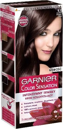 Изображение Garnier Color Sensation Krem koloryzujcy 4.0 Deep Brown- Gboki brz