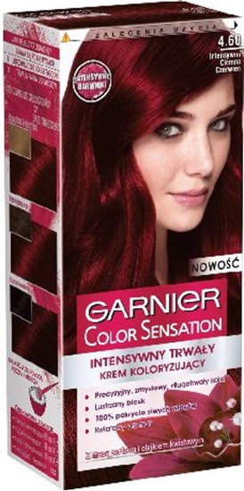 Picture of Garnier Color Sensation Krem koloryzujcy 4.60 Red Brown- Intensywna ciemna czerwie