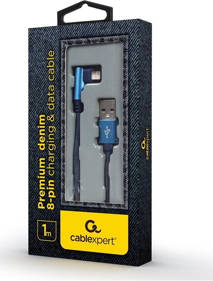 Picture of Gembird USB Male - Apple Lightning Male 1m Blue