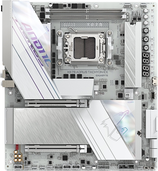 Picture of GIGABYTE X870 A TACHYON ICE AM5 ATX MB