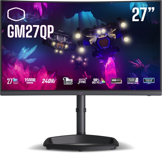 Picture of GM27QP(68.6 cm(27 Zoll), schwarz, QHD, VA, Curved, Adaptive-Sync, 240Hz Panel)