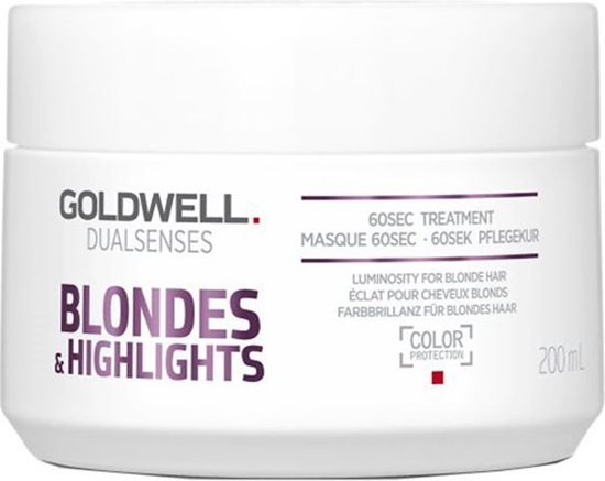 Изображение Goldwell Goldwell Dualsenses Blondes & Highlights 60-sekundowa kuracja dla wosów blond 200 ml