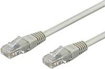 Изображение Goobay | CAT 5e patch cable, U/UTP | Grey RJ45 male (8P8C) | RJ45 male (8P8C)