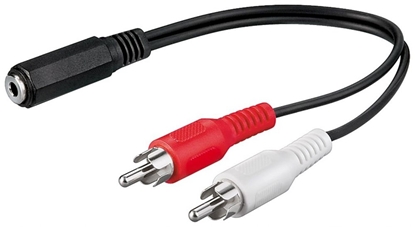Attēls no Goobay | Audio cable adapter, 3.5 mm | 50092