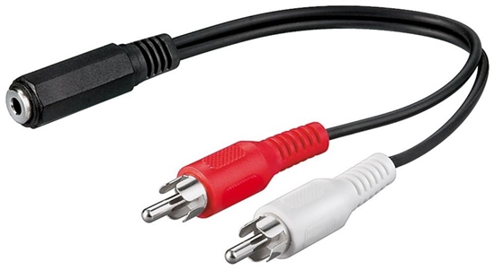 Picture of Goobay | Audio cable adapter, 3.5 mm | 50092