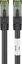 Picture of Goobay Goobay CAT 8.1 patch cable, S / FTP (PiMF), black, 0.25 m - LSZH halogen-free, copper AWG 24 (66719)