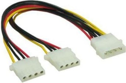 Attēls no Goobay Molex - Molex x2, 0.2m, Wielokolorowy (50684)