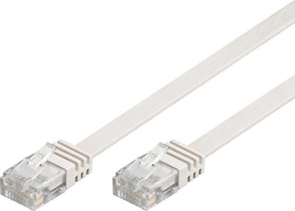 Изображение Goobay Patchcord Cat6, U/UTP, paski 0.5m (95150)