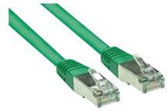 Изображение Goobay Patchcord F/UTP, Cat5e, 0.50m, zielony (75111-0.5g)