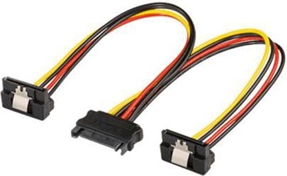 Изображение Goobay SATA - SATA, 0.2m, Wielokolorowy (95115)