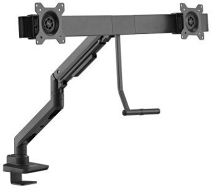 Picture of Goobay Uchwyt do monitorów podwójny Office, czarny