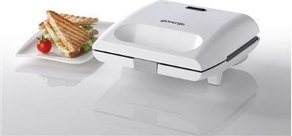 Picture of Gorenje | Sandwich Maker | SM701GCW | Number of plates 1 | Panini Sandwich Maker | Number of pastry 1 | 700 W | White