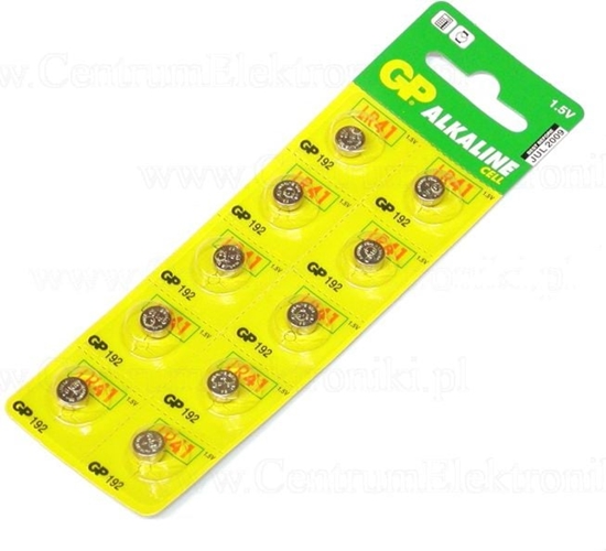 Picture of GP Bateria Cell LR41 10 szt.