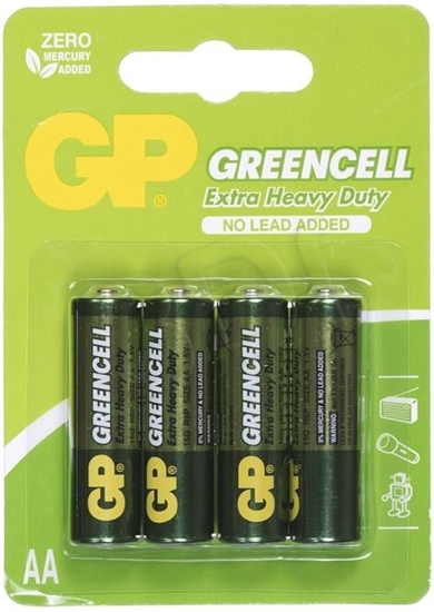 Picture of GP Bateria Greencell AA / R6 4 szt.