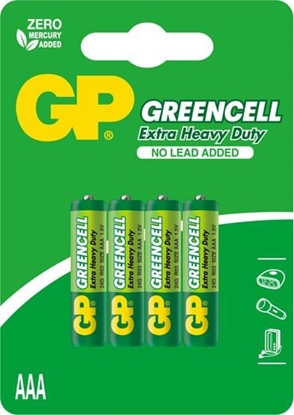 Изображение GP Bateria Greencell AAA / R03 4 szt.