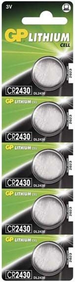 Изображение GP Bateria mini CR2430 300mAh 5 szt.