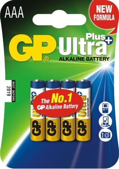 Picture of GP Bateria Ultra+ AAA / R03 4 szt.