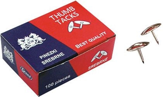 Изображение Grand Pinezki srebrne, 50 szt. (110-1378)