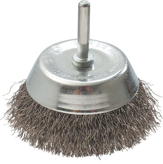 Picture of Graphite Szczotka druciana doczoowa z trzpieniem 50 mm INOX - 57H599