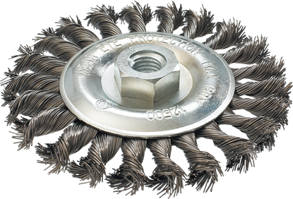 Attēls no Graphite Szczotka druciana tarczowa 115mm x M14 INOX - 57H596