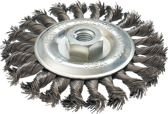 Picture of Graphite Szczotka druciana tarczowa 115mm x M14 INOX - 57H596