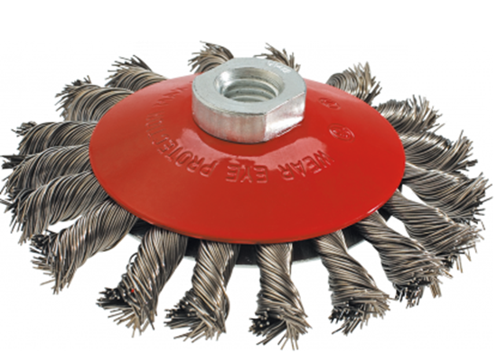 Picture of Graphite Szczotka druciana tarczowa odgita 100mm M14 57H589