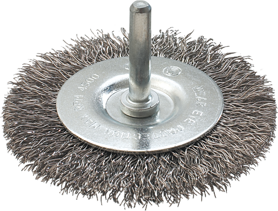 Picture of Graphite Szczotka druciana tarczowa z trzpieniem 50mm INOX - 57H601