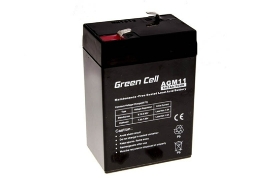 Изображение Green Cell Akumulator 6V/5Ah (AGM11)