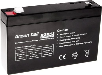 Picture of Green Cell Akumulator 6V/7Ah (AGM12)