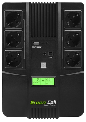 Picture of Green Cell UPS AiO 600VA 360W