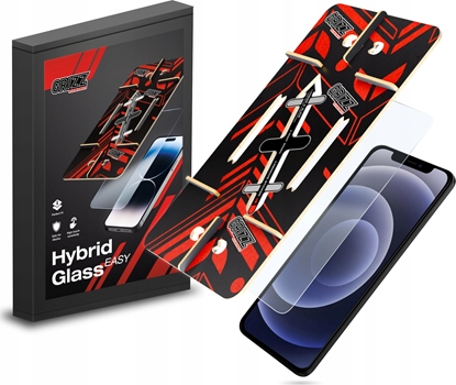 Attēls no GrizzGlass Szko hybrydowe HybridGlass Easy do Apple iPhone 12