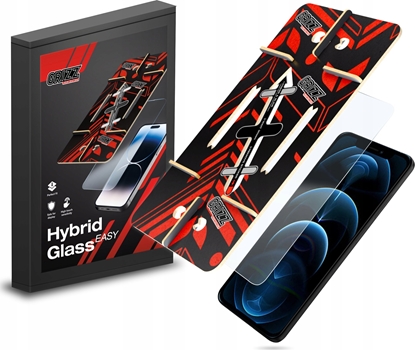 Attēls no GrizzGlass Szko hybrydowe HybridGlass Easy do Apple iPhone 12 Pro
