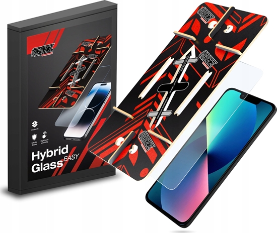 Picture of GrizzGlass Szko hybrydowe HybridGlass Easy do Apple iPhone 13