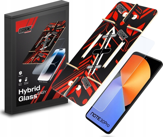 Picture of GrizzGlass Szko hybrydowe HybridGlass Easy do Infinix Note 30 Pro