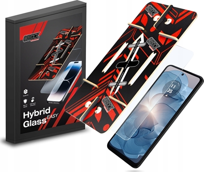 Attēls no GrizzGlass Szko hybrydowe HybridGlass Easy do Motorola Moto G24 Power
