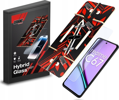 Attēls no GrizzGlass Szko hybrydowe HybridGlass Easy do Realme C67