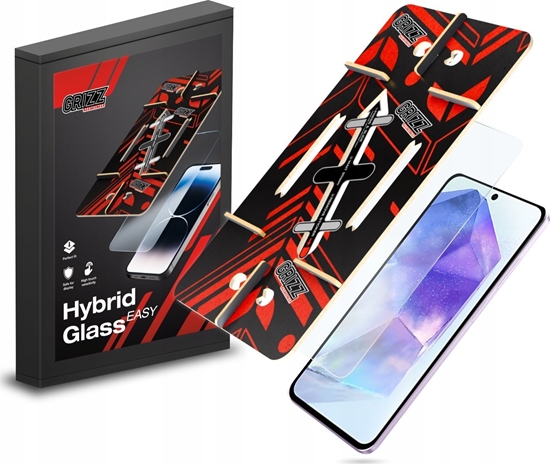 Picture of GrizzGlass Szko hybrydowe HybridGlass Easy do Samsung Galaxy A55