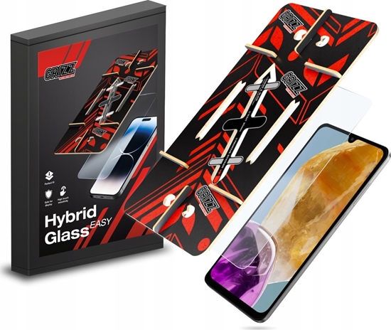 Picture of GrizzGlass Szko hybrydowe HybridGlass Easy do Samsung Galaxy M15