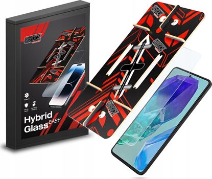 Attēls no GrizzGlass Szko hybrydowe HybridGlass Easy do Samsung Galaxy M55