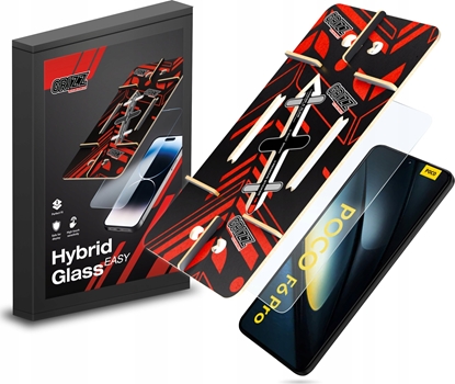 Attēls no GrizzGlass Szko hybrydowe HybridGlass Easy do Xiaomi POCO F6 Pro
