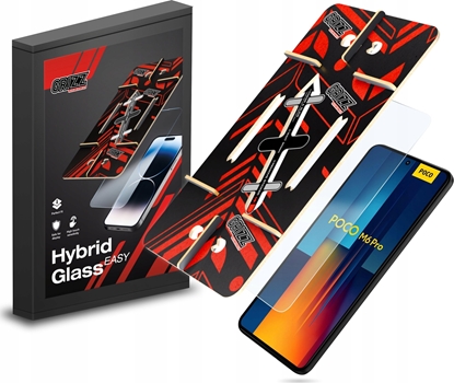 Attēls no GrizzGlass Szko hybrydowe HybridGlass Easy do Xiaomi POCO M6 Pro 4G