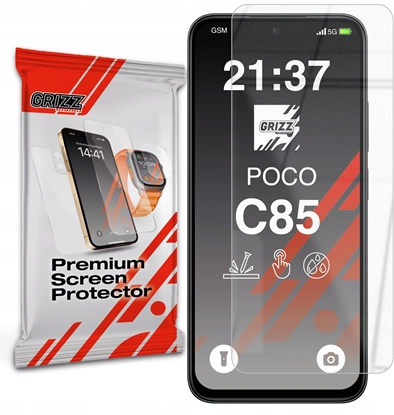 Attēls no GrizzGlass Szko hybrydowe HybridGlass do Xiaomi Poco C85 4G