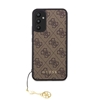 Picture of Guess 4G Charm Case for Samsung Galaxy A34 5G / Brown