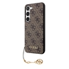 Picture of Guess 4G Charm Case for Samsung Galaxy S23 / Brown