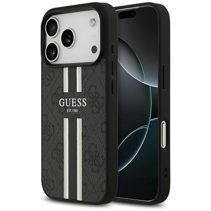 Изображение Guess 4G Printed Stripes MagSafe Case for Apple iPhone 17 Pro