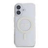Picture of Guess IML Glitter Ring MagSafe Case for iPhone 16 Plus / Transparent