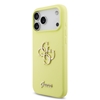 Picture of Guess Liquid Silicone 4G Metal Logo Case for iPhone 17 Pro Max / Yellow