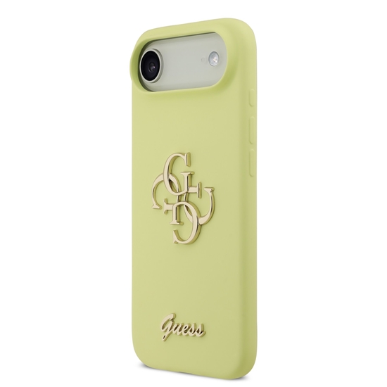 Picture of Guess Liquid Silicone 4G Metal Logo Case for iPhone Air / Yellow