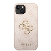 Picture of Guess PU 4G Metal Logo Case for iPhone 14 / Pink