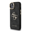 Изображение Guess PU 4G Metal Logo Stand Camera Frame Case for iPhone 13 / Black